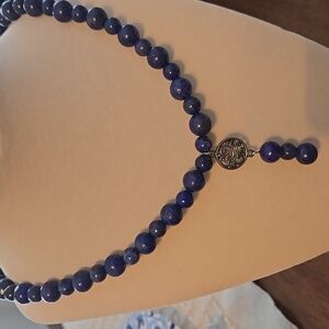 NWOT Striking Natural Lapis Lazuli Jewelry Set